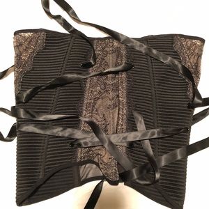 Victoria’s Secret Black Lace Corset -Never Worn